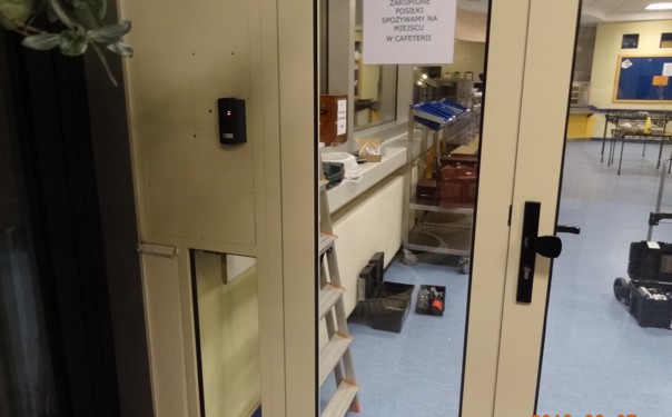 kontrola dostępu na stołówkę
